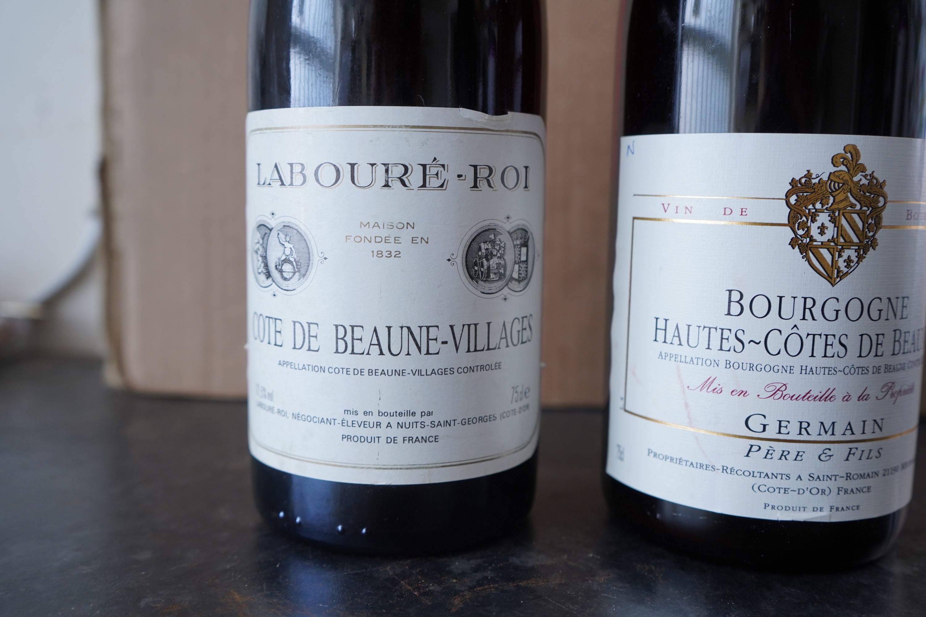 Four bottles of 1994 Laboure-Roi Cote De Beaune Villages and seven bottles of 1999 / 2001 Bourgogne Hautes Cotes De Beaune
